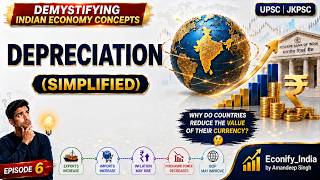 Rupee Depreciation Explained Simply | Economy Concepts Ep. 6 | UPSC | JKPSC |