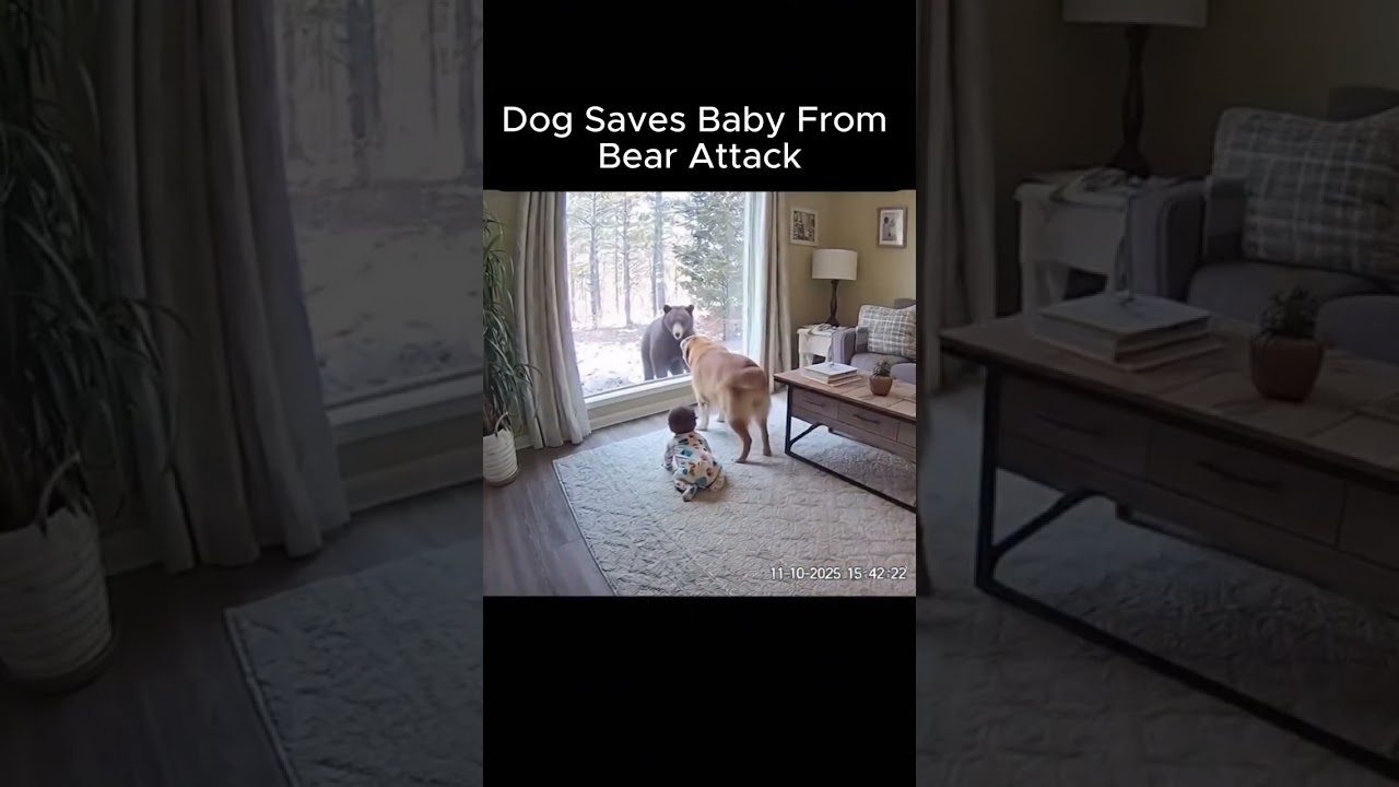 Dog Saves Baby From Bear Attack