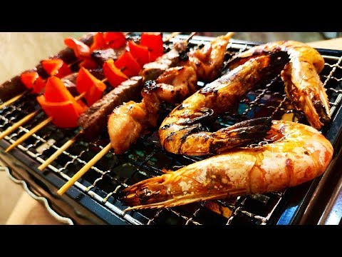Японский Гриль-Мангал Для Дома! На ГАЗОВОМ БАЛОНЕ! Iwatani Grill