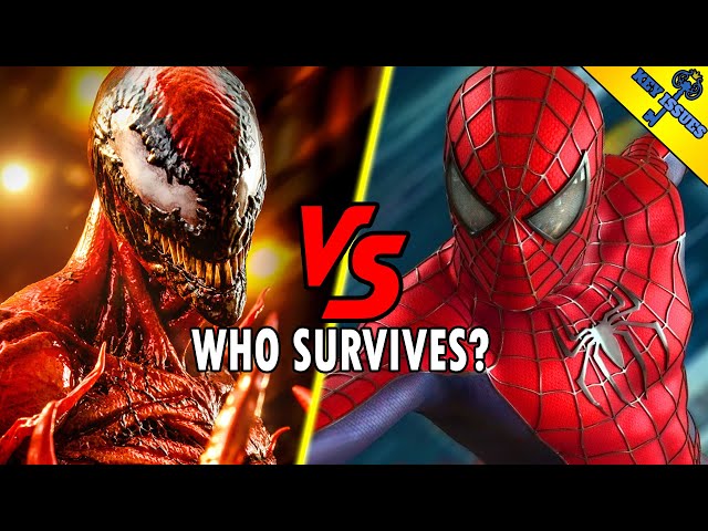 Venijn Vs Carnage Vs Spiderman