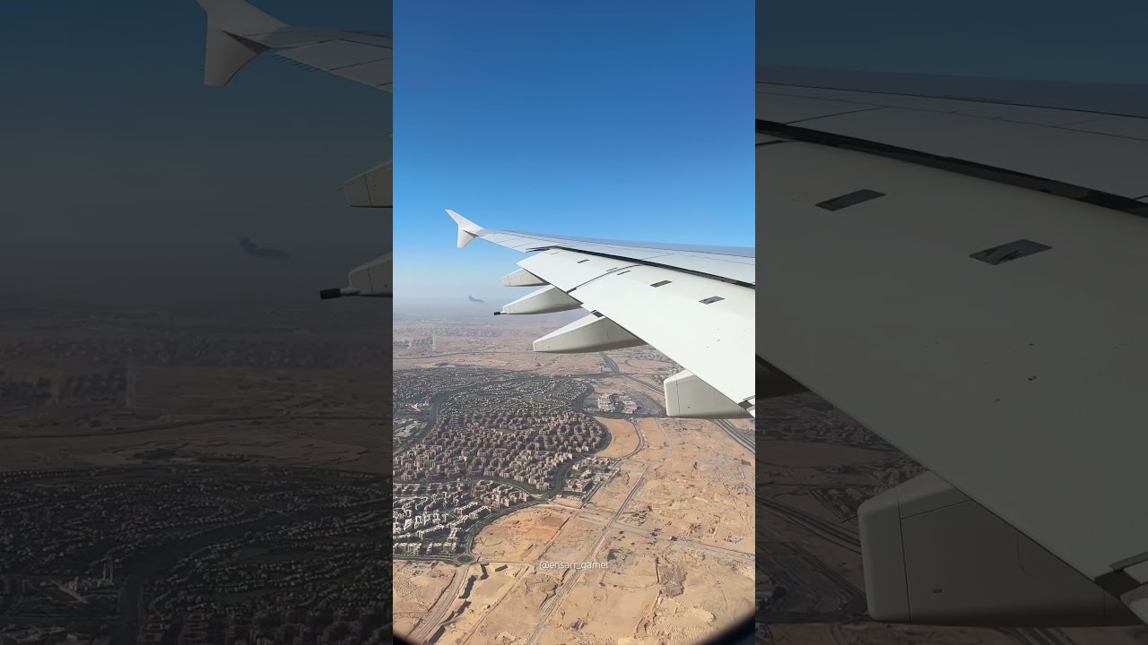 Ready for landing in Cairo 