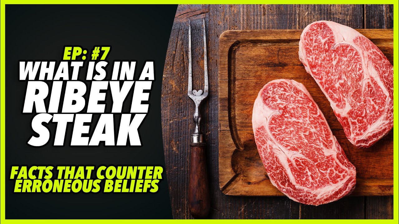 Ep7 WHAT IS IN A RIBEYE STEAK FACTS THAT COUNTER ERRONEOUS BELIEFS