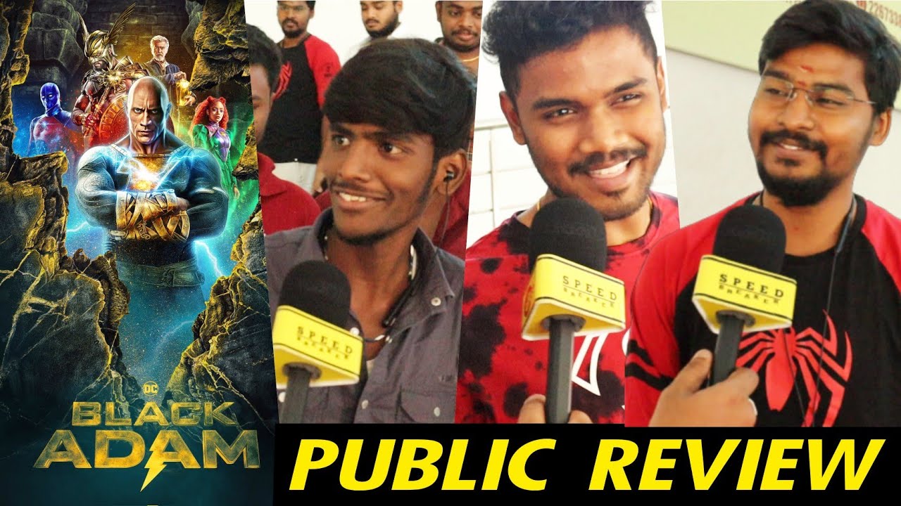 Black Adam Public Review | Black Adam Review | Black Adam Review Tamil | The Rock | Johnson