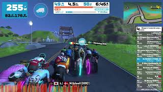 Loop de Loop - Sprint Race 1 |Zwift Games on Loop de Loop