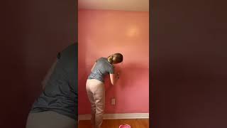 If you ever wondered how to make a ombrΓ© wall here is your very easy tutorial. Backstory: we moved i