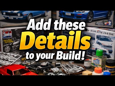 Model Car Setup Easy DETAILS you can add to your Model Car Build! - YouTube