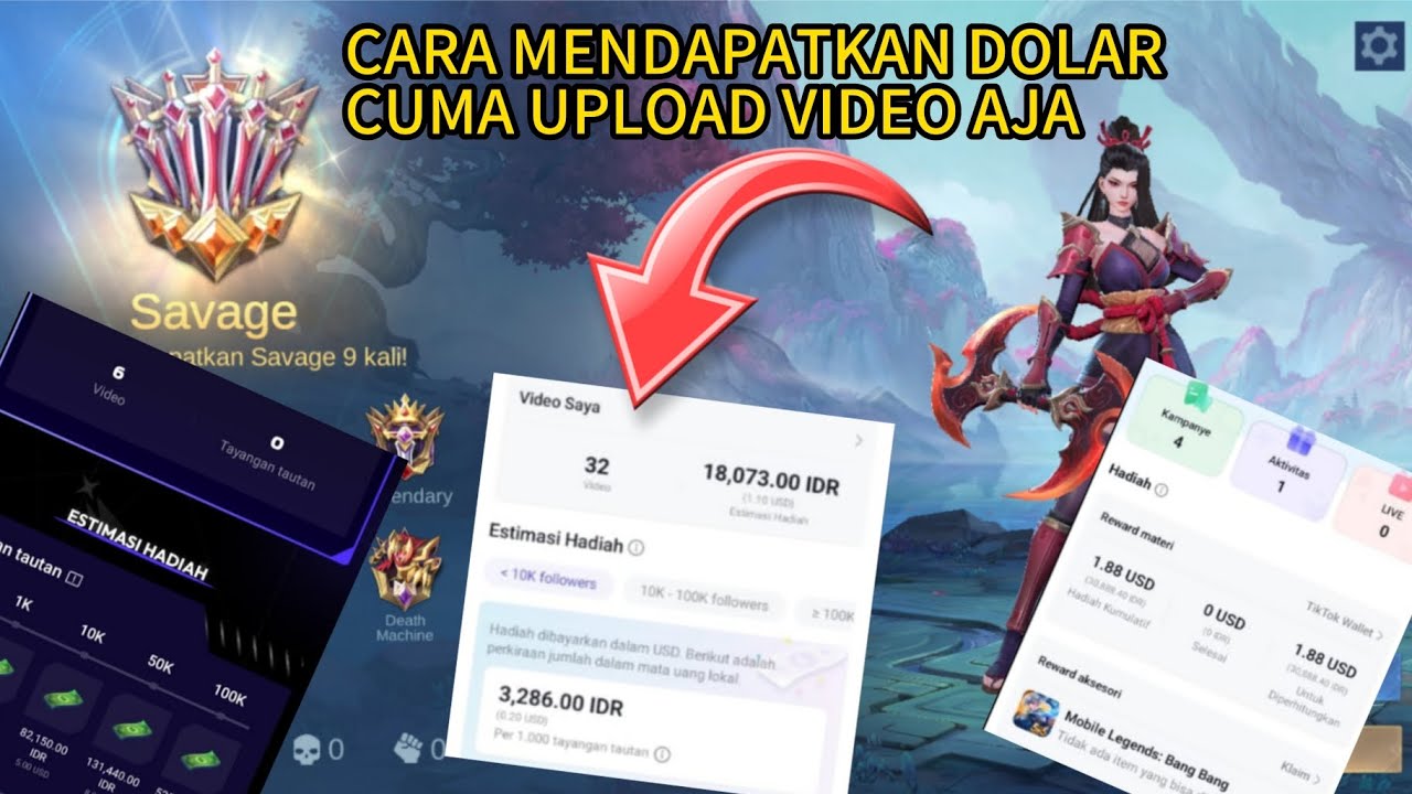 Cara mendapatkan dolar dari event mlbb creator base kalian pasti bingung kan sini 🤫