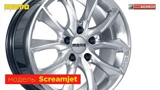 Диски MOMO Screamjet. Цвет Hypersilver. КОЛЕСО