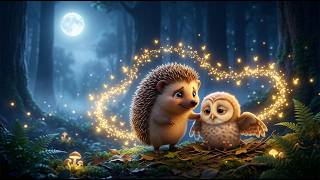 The Brave Little Hedgehog 🌙✨ | Heartwarming Bedtime Story for Kids | Moral Story About Kindness