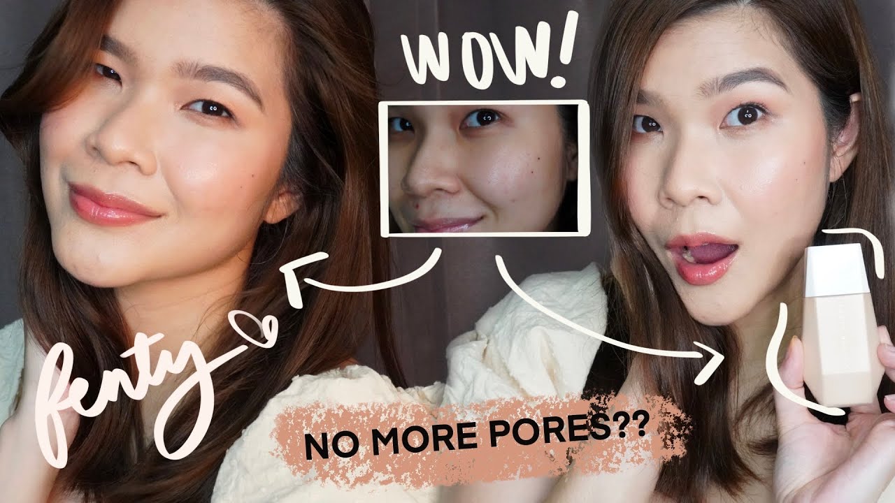 *NEW* FENTY BEAUTY EAZE DROP BLURRING SKIN TINT Review and wear test