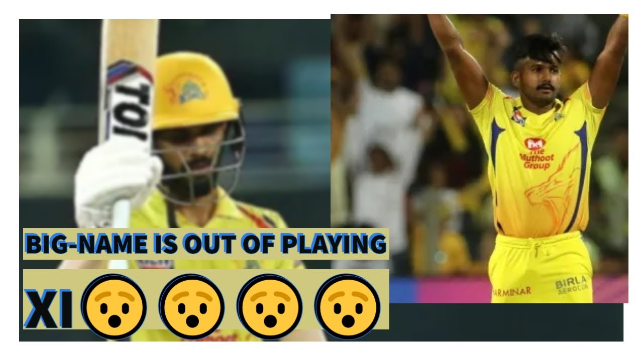 CSK's Predicted 11 against PBKS || IPL 2021