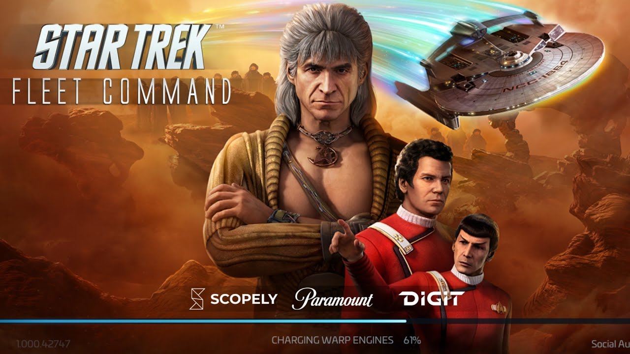 let's play STAR TREK  FLEET COMMAND on mobile