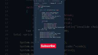 ☕ Java Switch Case Program Explained in 2 Minutes! 💻 | Java for BCA #Shorts