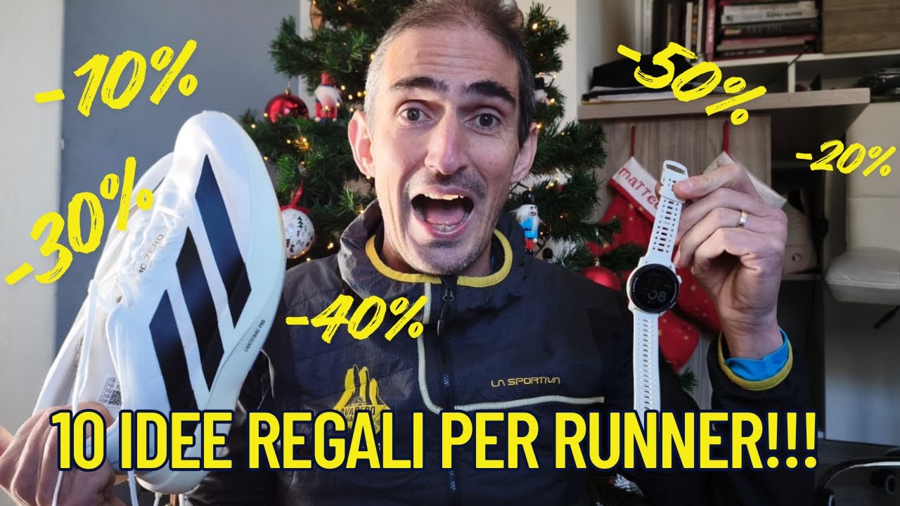 10 regali di Natale perfetti per i runner - con questi consigli non sbagli!