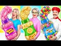 自分 vs おばあちゃんの料理チャレンジ | 素晴らしい料理の瞬間 Multi DO Joy
