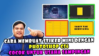 Cara Membuat Stiker Mini Dengan Photoshop Cs6