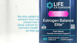 Support Hormone Harmony with Estrogen Balance Elite - Life Extension