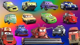 Looking For Disney Pixar Cars Lightning Mcqueen, Hudson Hornet, Luigi, Bubba Wheelhouse, Mater