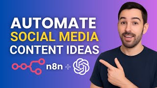 Automate Social Media Content Ideas with n8n + ChatGPT