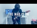 THE WAR IS ON/coldrain [Lead Guitar Cover]