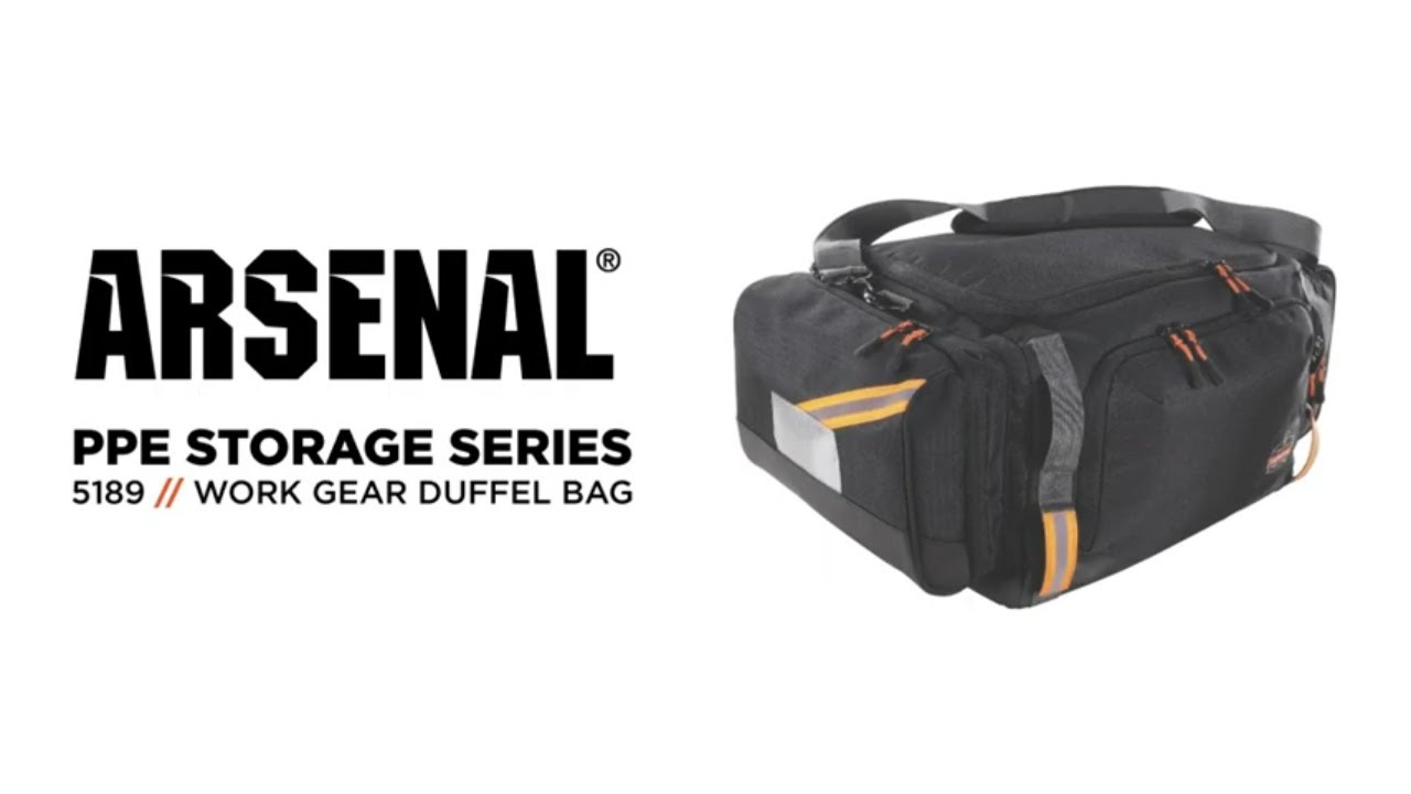 The Arsenal 5189 Work Gear Duffel Bag is Built for Durable Protection