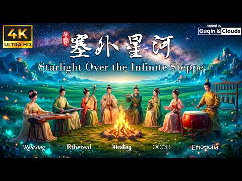 塞外星河 | Celestial Steppe Ambience | 285Hz Healing Frequency