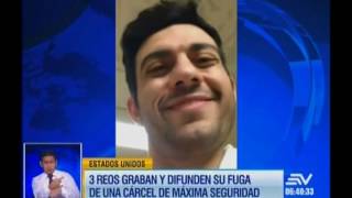 3 inmates record and broadcast their prison escape