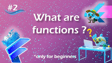 Functions in flutter | Dart functions