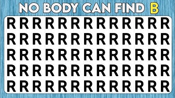 Test your eyes - Number and Letter Mega Edition | Ultimate Observation Skills Test 