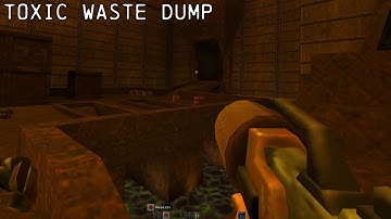 Quake 2 Campaign Playthrough Part 27 (Toxic Waste Dump) Played on Hard