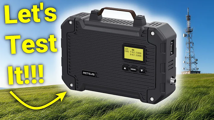 Real World GMRS / Ham Radio Repeater Demonstration - Retevis RT97L