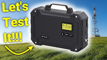 Real World GMRS / Ham Radio Repeater Demonstration - Retevis RT97L