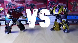Sideswipe VS Swindle ( Transformers Stop-Motion )