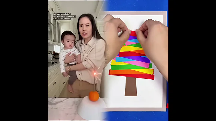 How did she know the orange would do that #MomsOfTikTok #FirstBirthday #OrangeHack