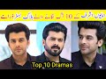 Top 10 Must-Watch Dramas of Humayun Ashraf 🎬 | Complete List of His Best Performances