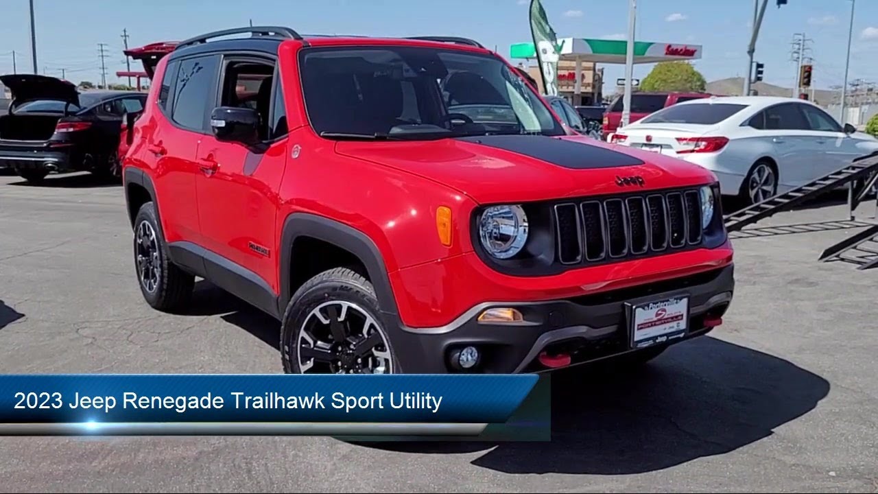 2023 Jeep Renegade Trailhawk Sport Utility Porterville Visalia Exeter