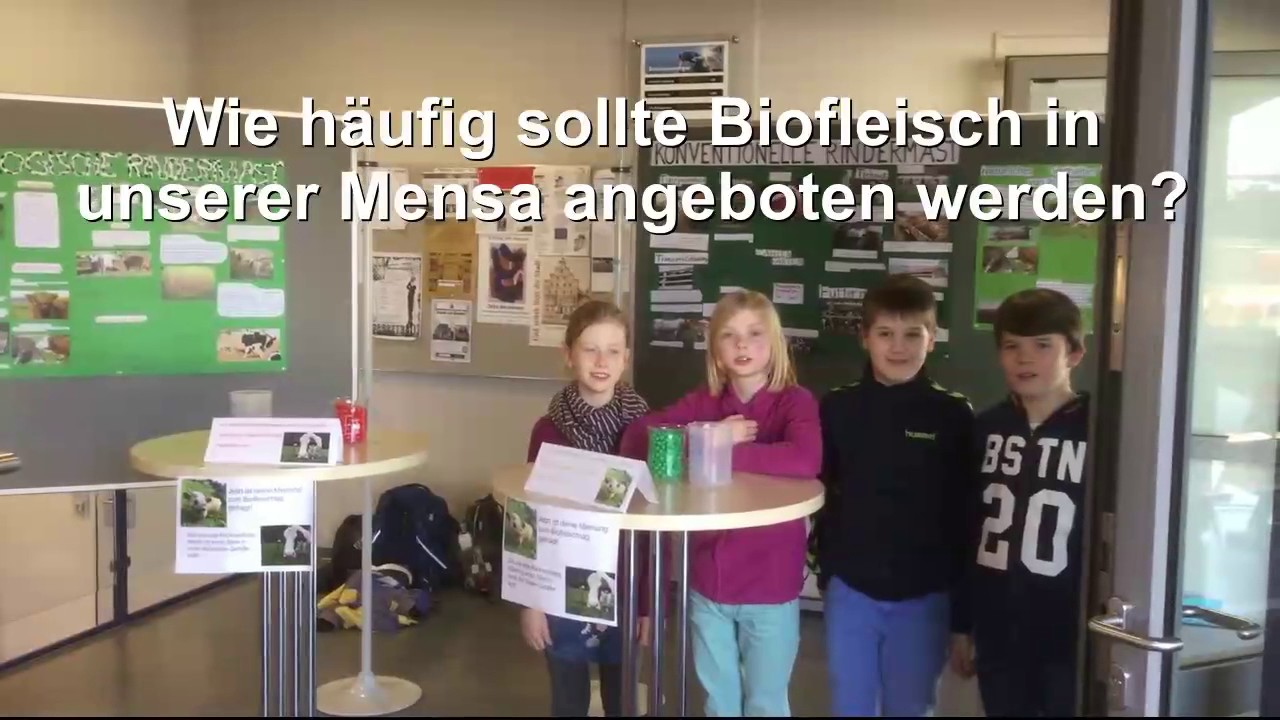 Echt Kuhl! TSS-Schüler organisieren Bio-Essen in ihrer Mensa