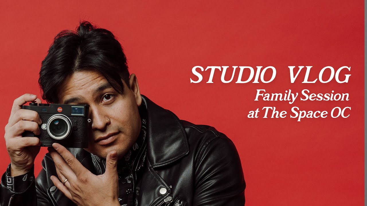 I'M BACKKKKKKK! | Studio Vlog : Family Session at The Space OC