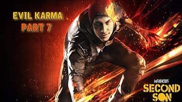 InFAMOUS Second Son - Evil Karma Gameplay Walktrought - DUP Mobile Command Center - Part 7 (PS4)