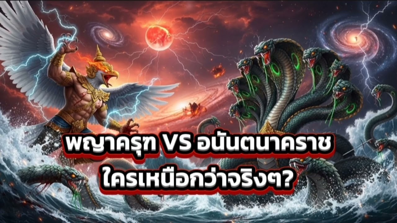 พญาครุฑ VS อนันตนาคราช: ใครเหนือกว่าจริงๆ?