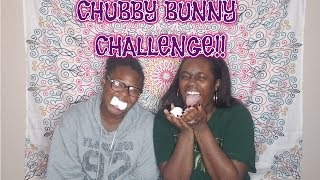 MY SISTER & I TAKE ON THE CHUBBY BUNNY CHALLENGE!!