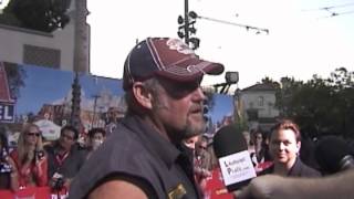 Larry the Cable Guy, voice of Mater at the Cars Land Grand Opening at DCA