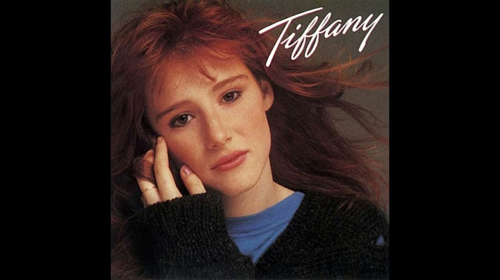 Tiffany - I Think We’re Alone Now