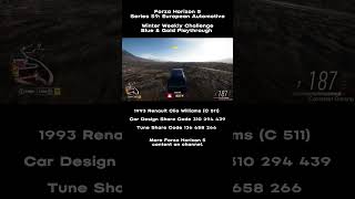 Forza Horizon 5 European Automotive – Winter Weekly Challenge “Blue &amp; Gold” Playthrough FH5