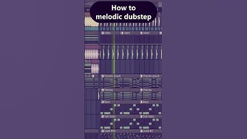 How to MELODIC DUBSTEP #shorts #melodicdubstep #flstudio
