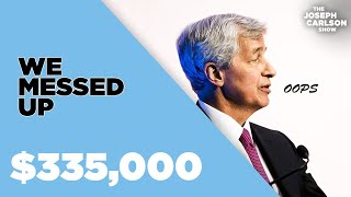 JP Morgan Stock -35% (Buyback Cancelled) | Joseph Carlson Ep. 256