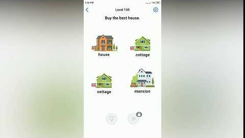 Easy Game - Buy the best house - Level 108 solution