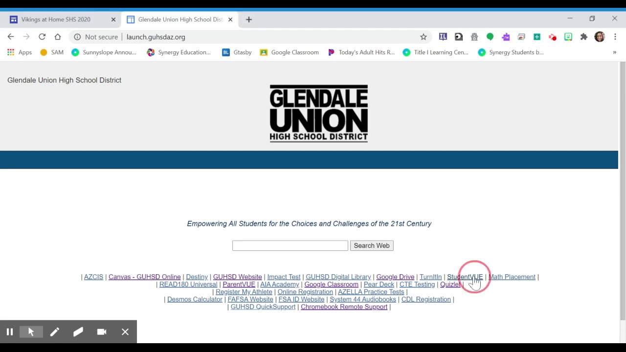Accessing Email and Learning Platforms - YouTube