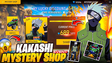 Kakashi Mystery Shop is Here! Unlock Epic Rewards in Garena Free Fire
