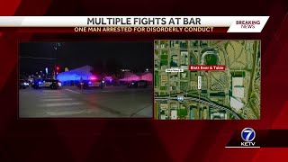 1 man arrested after multiple fights break out at downtown Omaha bar